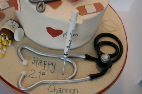 Nurse / Syringe / Cake